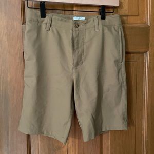 Boys casual tan shorts